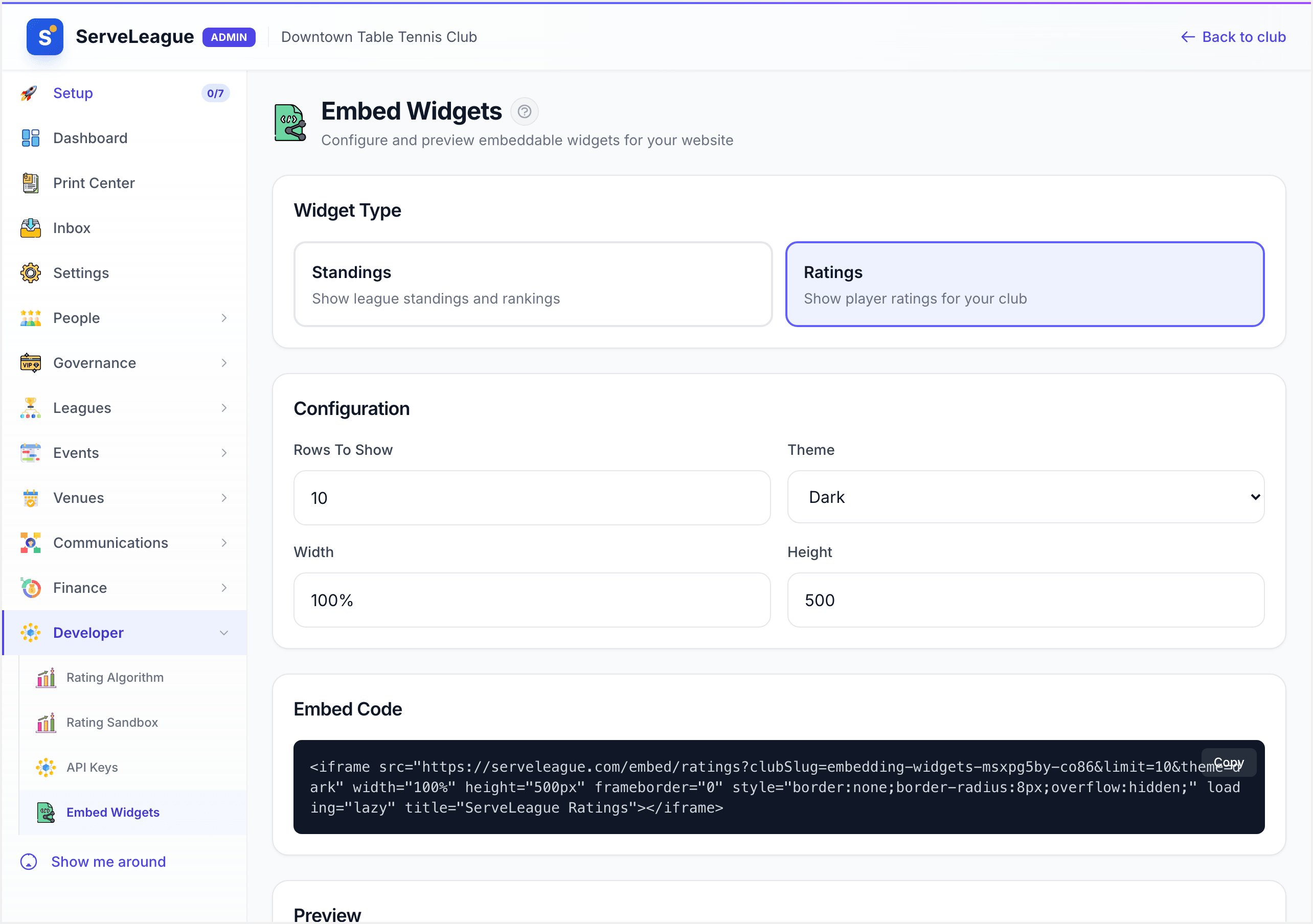 Side-by-side comparison of a widget on desktop and mobile viewports